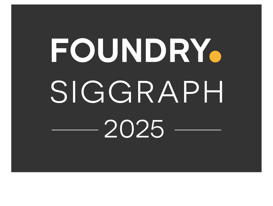 Foundry Siggraph 2025 Logo with sponsors V3 (1)